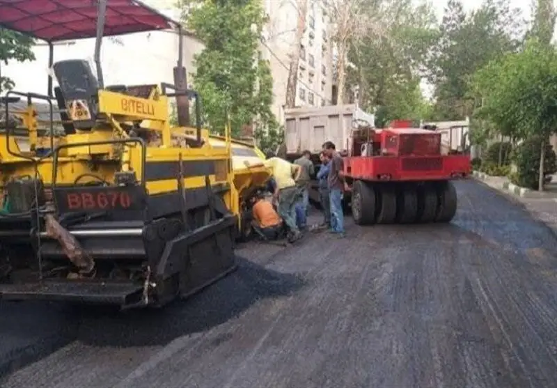 مشهد با دو میلیون یورو تجهیزات جدید آسفالت، تحولی بزرگ در زیرساخت‌ها رقم زد!