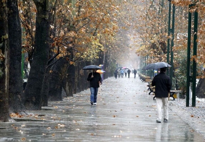 افزایش گستره فعالیت سامانه بارشی تا پنجشنبه