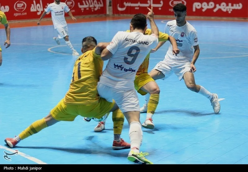 جدال نفس‌گیر گیتی‌پسند و مس سونگون در لیگ برتر فوتسال؛ شکست دردناک نماینده شهرکرد