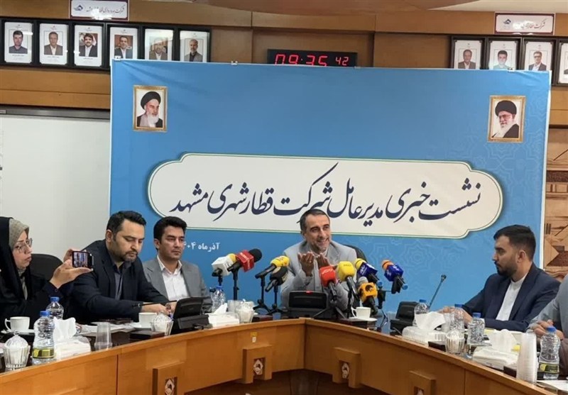 قطار شهری مشهد تا پایان سال 1405؛ خط 2 به زودی آماده بهره‌برداری می‌شود!