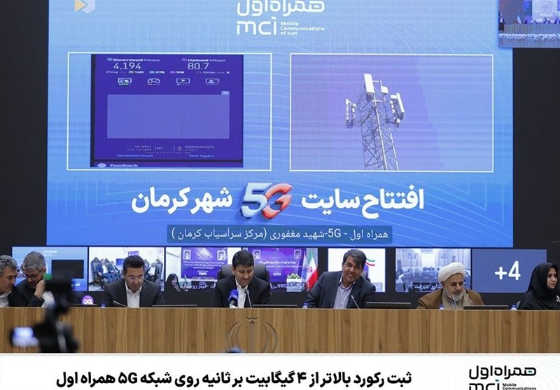 شکستن رکورد سرعت 5G همراه اول؛ بالاتر از 4 گیگابیت بر ثانیه در کرمان!