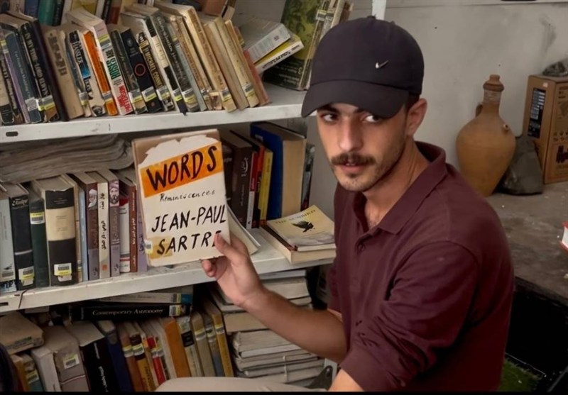 تولد امید در دل ویرانه‌های غزه؛ اولین کتابخانه در میانه نسل‌کشی شکل گرفت