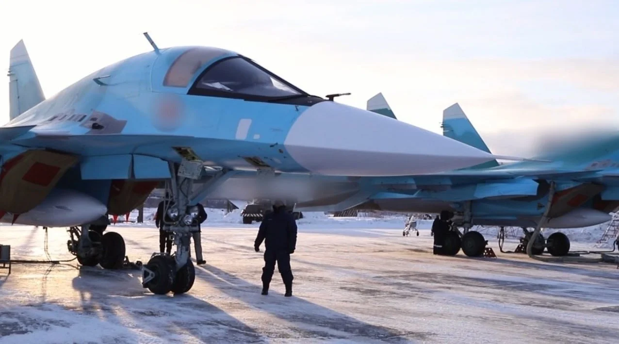 افزایش توان رزمی نیروی هوایی روسیه با تجهیز به جنگنده‌‌های جدید سوخو-34