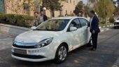 بازدید مدیر عامل کرمان موتور از سدان هیبرید ملی ایگل