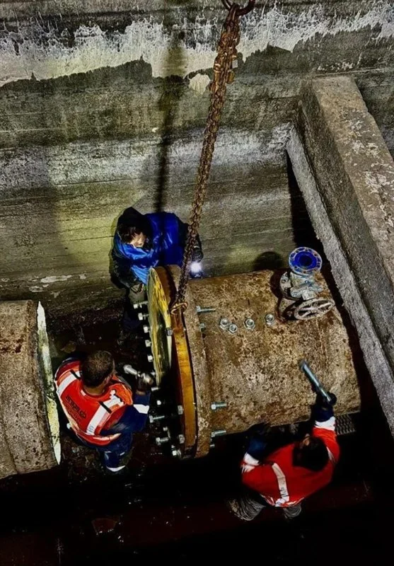 ترکیدگی بزرگ شریان آب کفر یهوشوع؛ بحران آلودگی آب چگونه مهار می‌شود؟