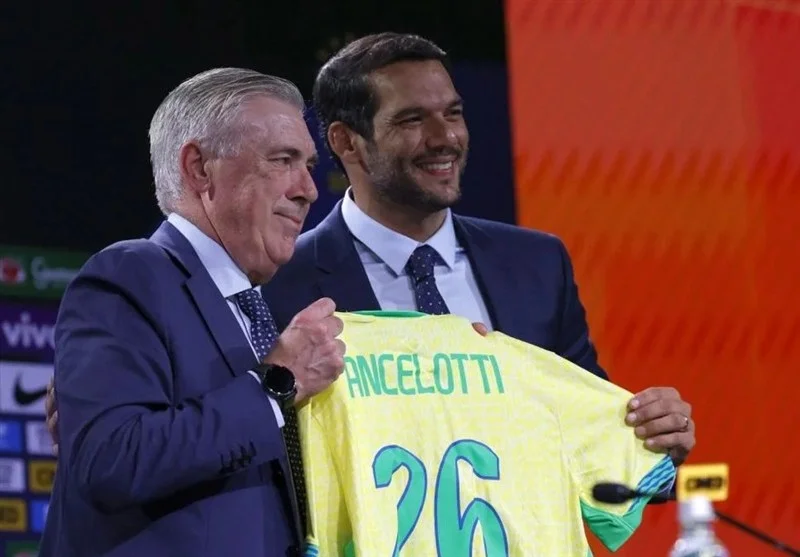 آنچلوتی قراردادش را با برزیل تا 2030 تمدید می‌کند؛ رویای ششمین قهرمانی جهان در راه است!