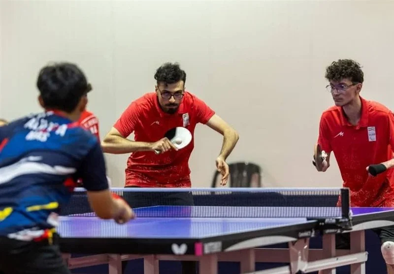 چهار مدال برنز قطعی شد؛ افتخار تازه پاراتنیس روی میز ایران در بازی‌های پاراآسیایی جوانان