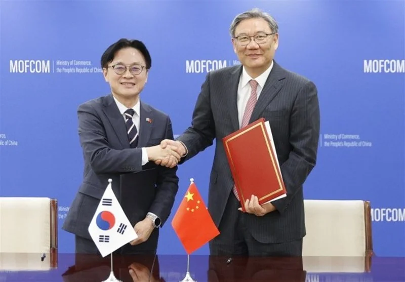 پکن با شتاب بی‌سابقه مذاکرات دومین مرحله توافق تجارت آزاد با سئول را پیش می‌برد!