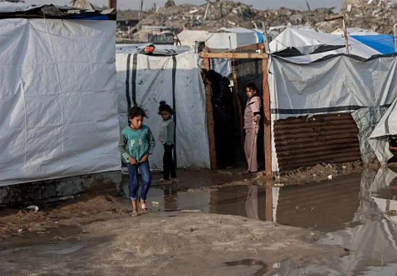 مرگ تلخ نوزاد یک‌ماهه در سرمای سوزناک غزه؛ عروسی به خون کشیده شد!