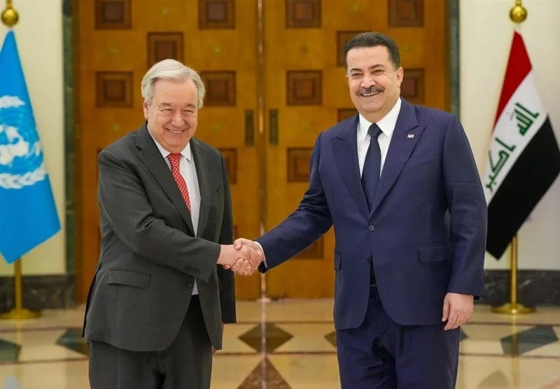 گوترش با تحسین عراق: اکنون کشوری امن و باثبات در منطقه داریم!