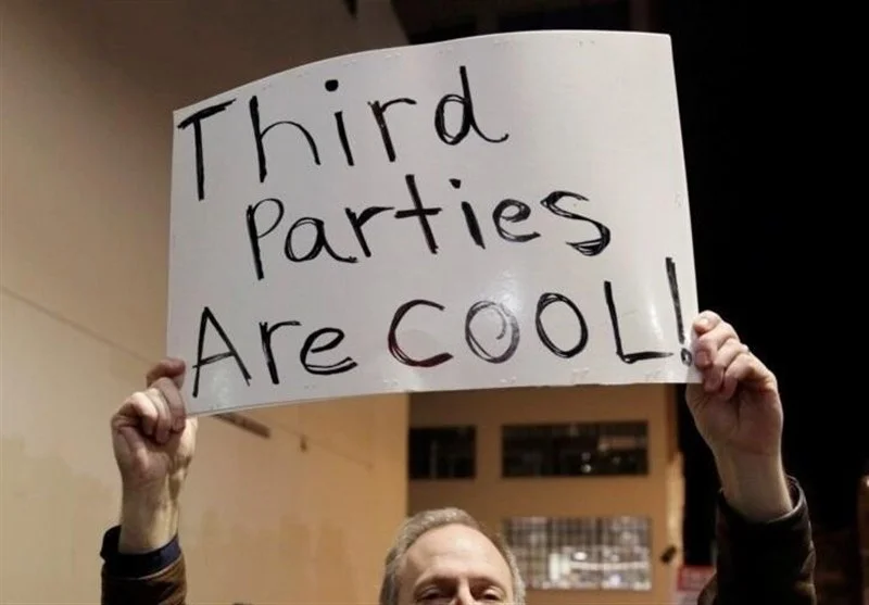 رکوردشکنی علاقه به حزب سوم در میان جمهوری‌خواهان و دموکرات‌ها در آمریکا!