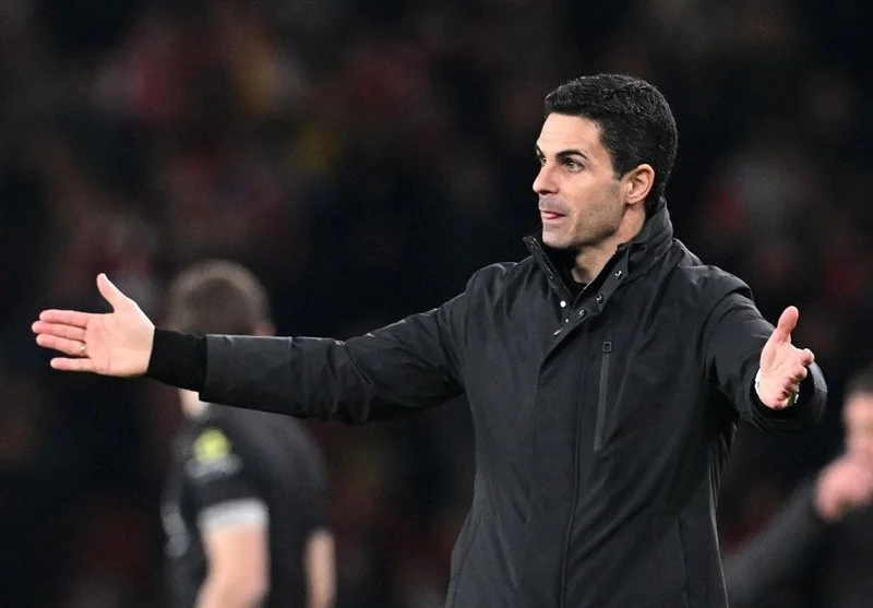 آرتتا از عملکرد شاگردانش مقابل ولورهمپتون به شدت ناامید شد!