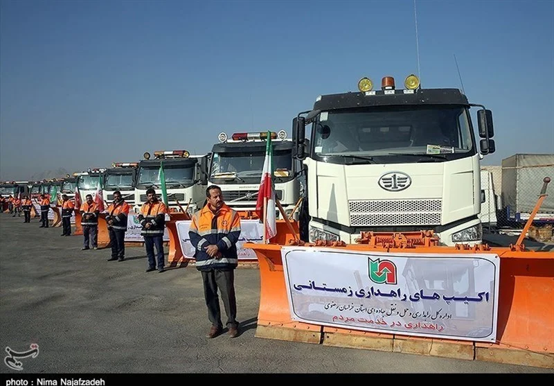آماده‌باش فوق‌العاده راهداری بوشهر؛ 120 دستگاه و 230 نیرو در خط مقدم جاده‌ها!