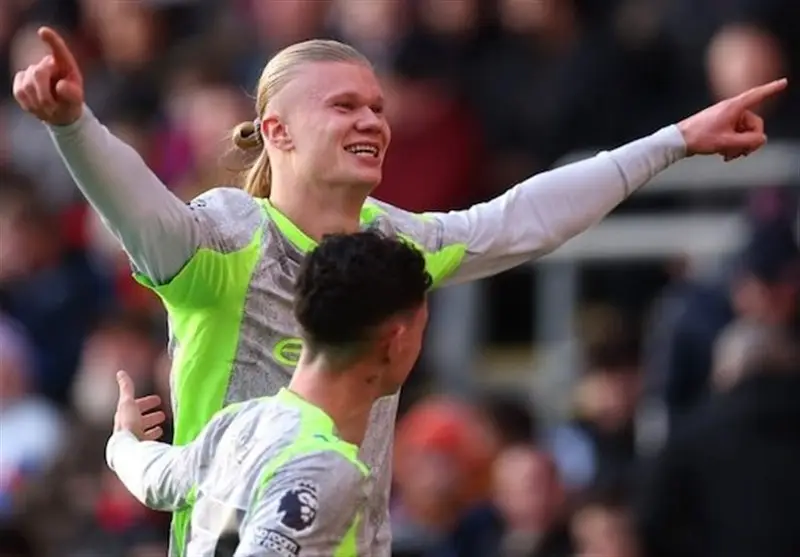 منچسترسیتی با درخشش هالند و پیروزی پرگل وستهام را متوقف کرد!