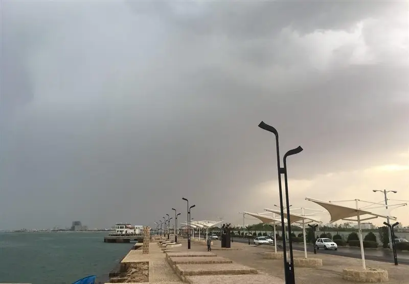 هوای بوشهر تا چهارشنبه چگونه می‌ماند؟ گردوغبار و مه مهمانان ثابت آسمان!