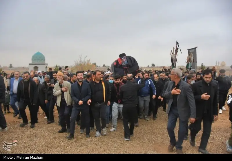 تسنیم , مراسم تشییع , اخبار سمنان , اخبار استان سمنان , اخبار دامغان ,