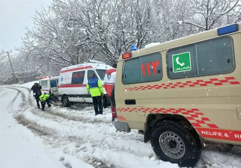 امدادرسانی بی‌وقفه هلال‌احمر کرمان به بیش از 4600 گرفتار در سیل و کولاک اخیر