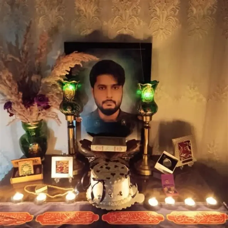 پرواز روحی در روز هشتم جنگ؛ جشن تولدی که به رنگ امام رضا (ع) درآمد