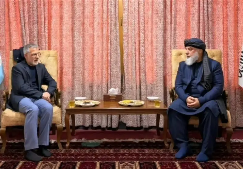 دیدار مهم دستیار وزیر خارجه ایران با وزیر صنعت طالبان؛ افق‌های تازه همکاری‌های اقتصادی دو همسایه