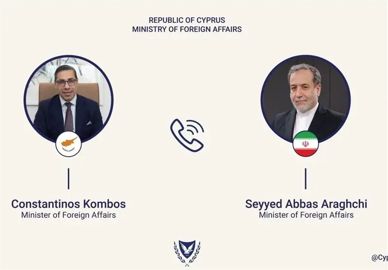 تماس مهم وزیر خارجه قبرس با عراقچی؛ گفتگو درباره آینده روابط ایران و اتحادیه اروپا
