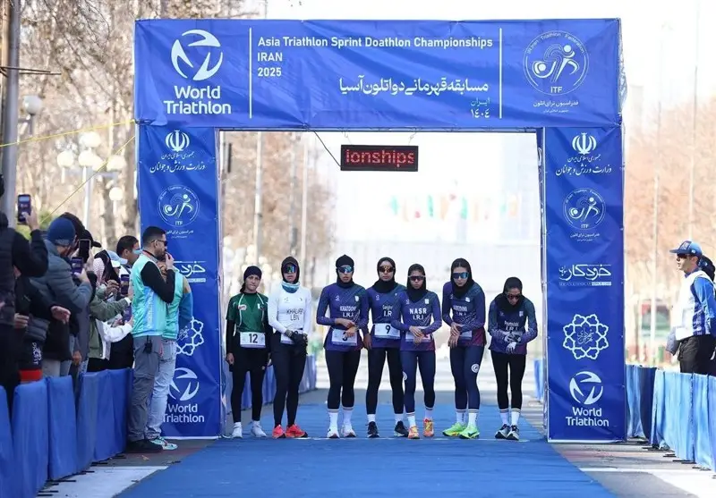 درخشش نصرآزادانی؛ قهرمان بی‌رقیب دواتلون آسیا در تهران!