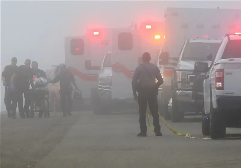 سقوط مرگبار هواپیمای نیروی دریایی مکزیک در تگزاس؛ 2 کشته و تلاش برای نجات ادامه دارد