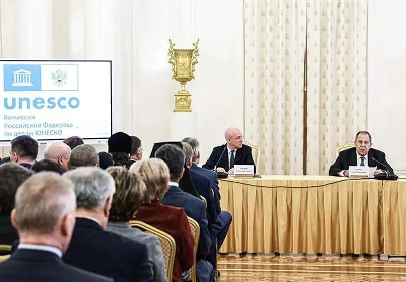 لاوروف افشا کرد: تصمیمات یونسکو علیه روسیه نمونه‌ای از استانداردهای دوگانه است!