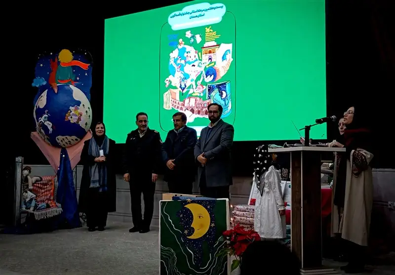 اختتامیه پرشور جشنواره قصه‌گویی همدان با حضور چهره‌های برجسته فرهنگی و امنیتی