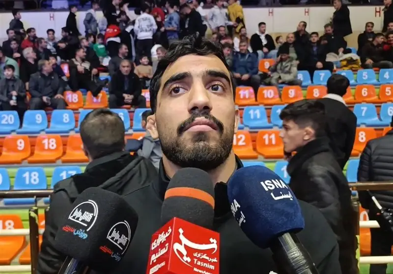 علی رضایی: تا قله وزن 74 کیلوگرم جهان پیش می‌روم و هیچ چیز مرا متوقف نمی‌کند + فیلم