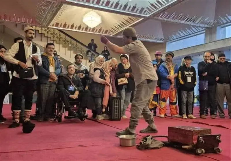 نمایش , تئاتر خیابانی , معلولان , اخبار استان گلستان , 