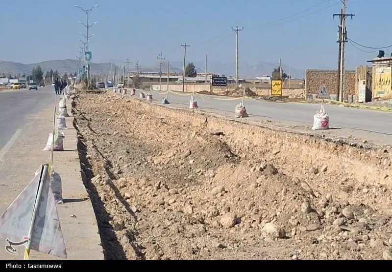 پایان ۳۰ سال انتظار؛ عملیات کلان ساماندهی ورودی‌های دهدشت با ۲۰ میلیارد تومان آغاز شد