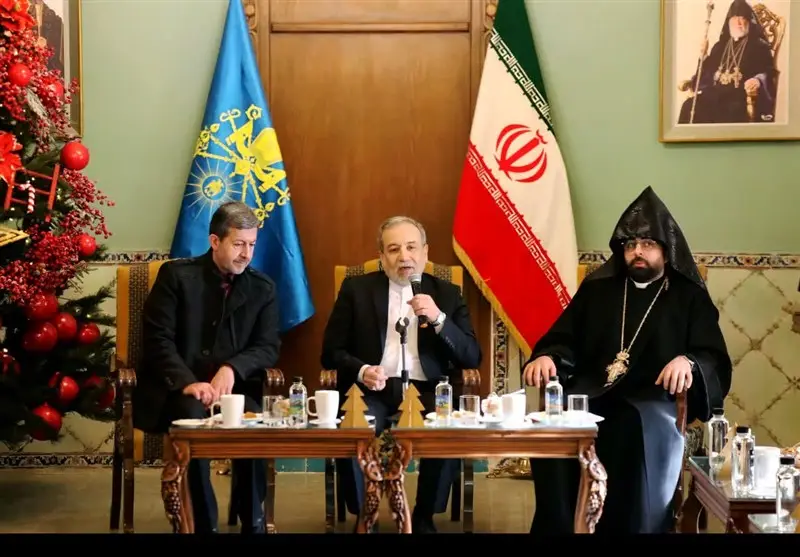 عراقچی: وزارت خارجه همه ایرانی‌ها را برابر می‌داند؛ ارامنه بخشی از هویت ملی ما هستند