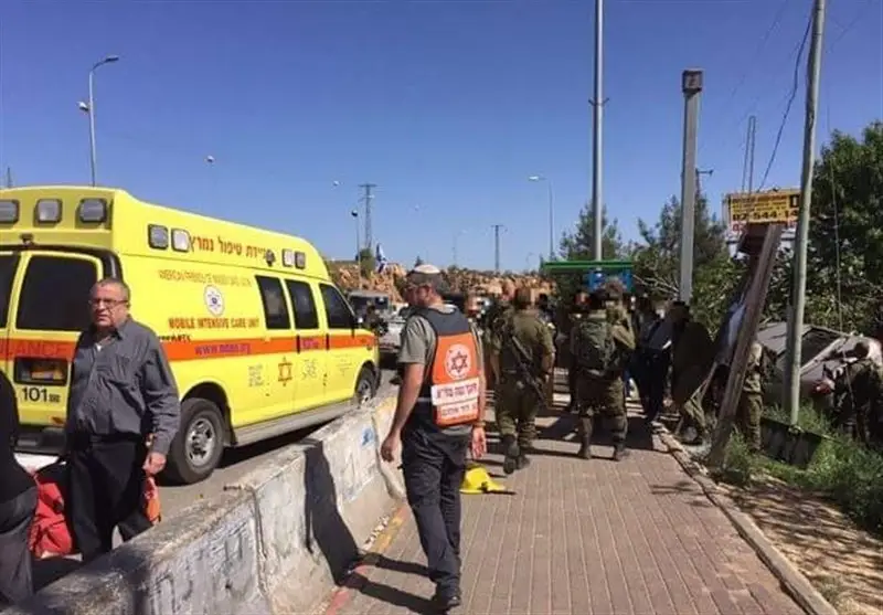 حمله زیرگیری در قدس اشغالی؛ پلیس اسرائیل زخمی شد!
