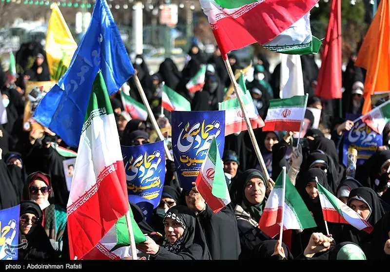 حماسه نهم دی در همدان؛ تجدید عهد مردم با آرمان‌های انقلاب+تصویر