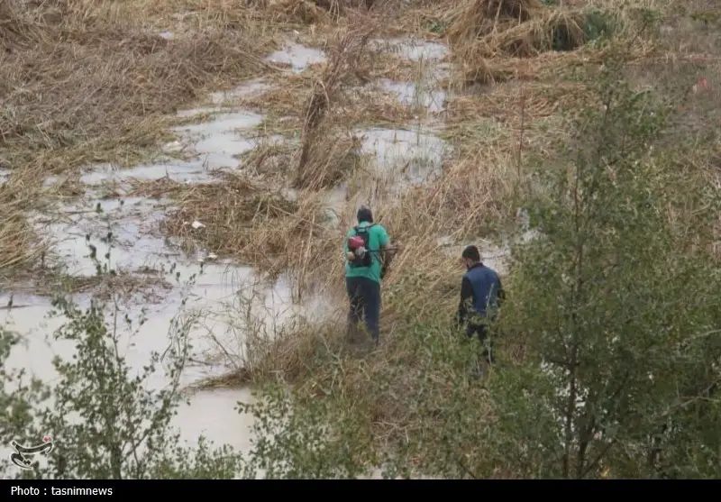 تلاش‌ها برای یافتن سومین قربانی سیل دهدشت ادامه دارد+تصویر