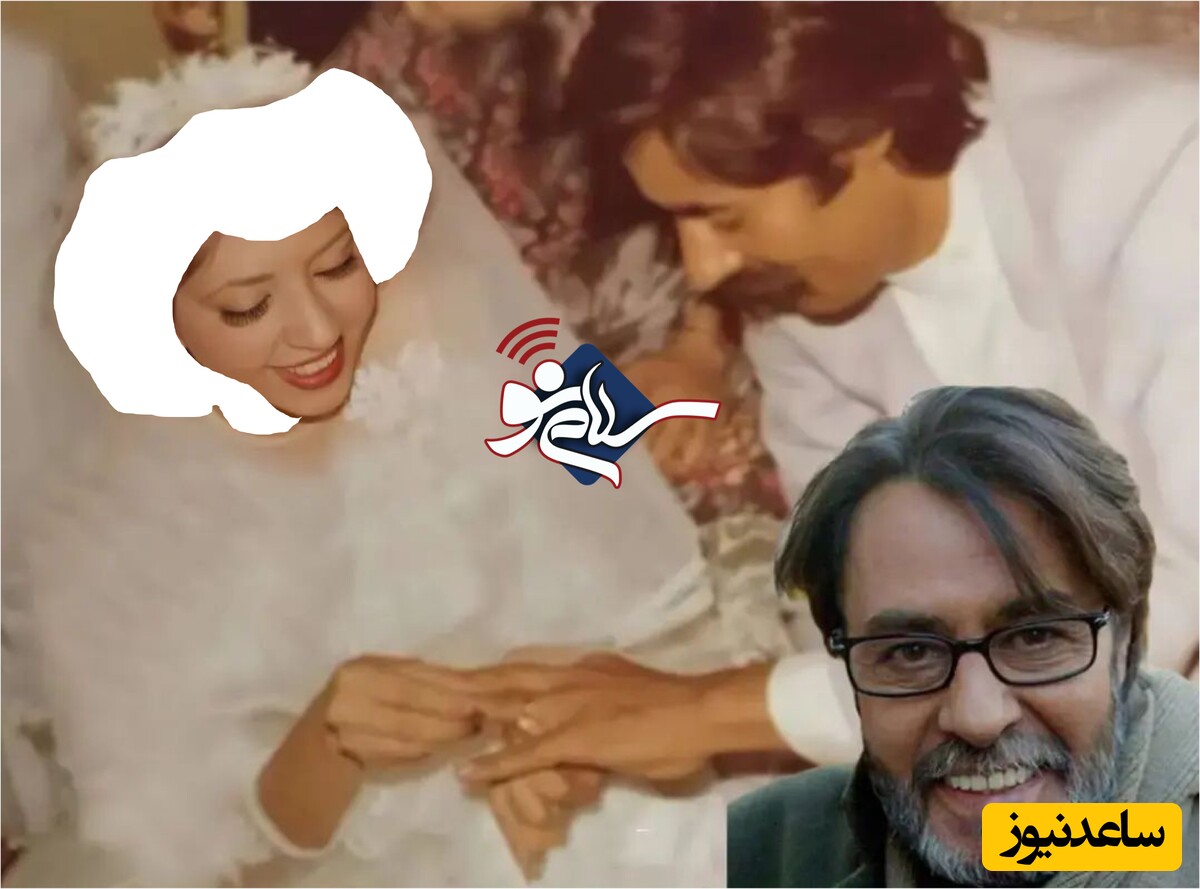 خسرو شکیبایی و همسرش 