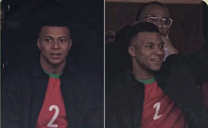 امباپه با پیراهن مراکش؛ حضور غیرمنتظره ستاره فرانسوی در ورزشگاه ملک مولای عبدالله