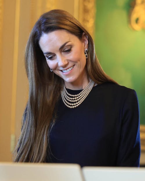 کیت میدلتون در میزبانی از مقامات آلمان