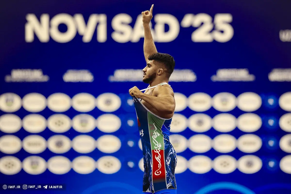 نابغه ایرانی کشتی فرنگی جهان را شگفت‌زده کرد؛ طلای بی‌رقیب در اولین تجربه بزرگسالان!