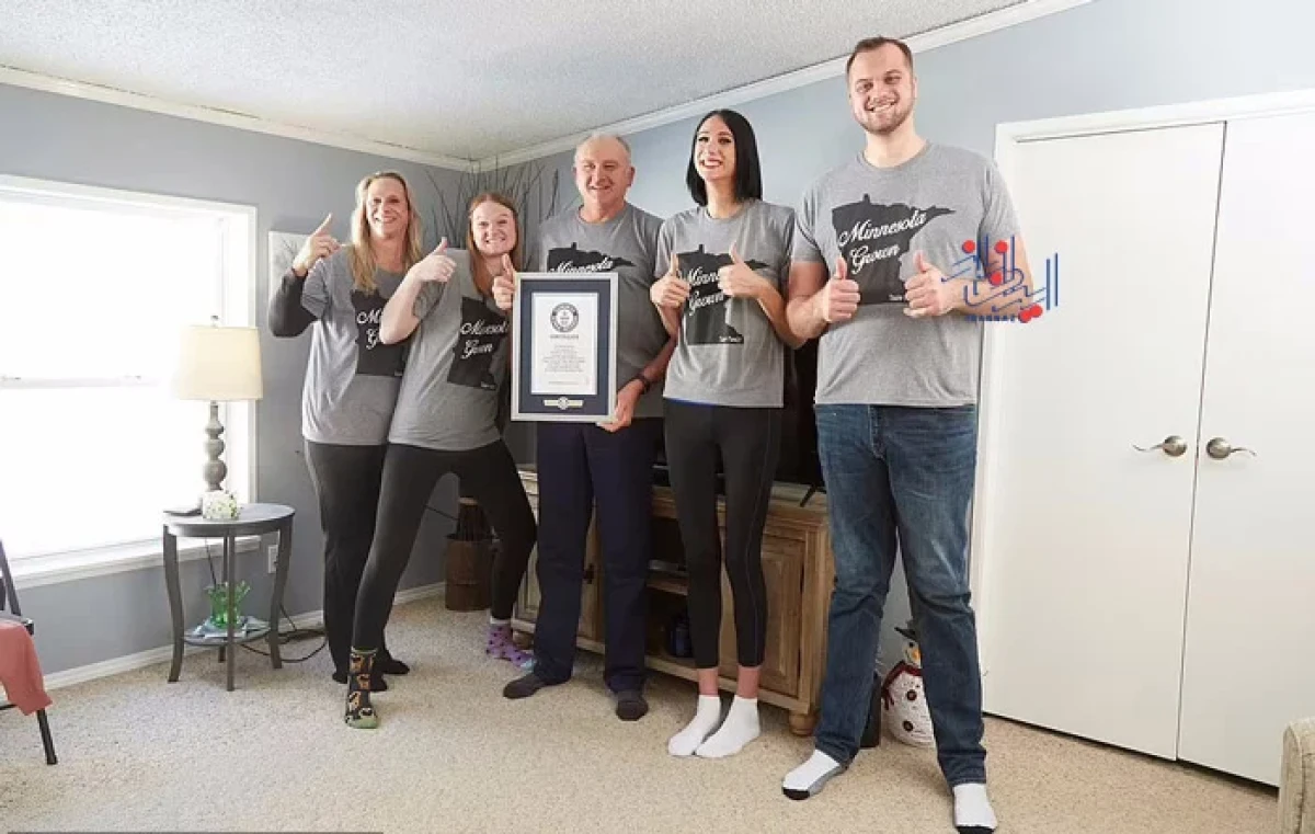 نگاه روز |قدبلندترین خانواده جهان؛ رکوردی عجیب در گینس! نگاه روز |قدبلندترین خانواده جهان؛ رکوردی عجیب در گینس!