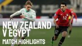 پیروزی نفس‌گیر مصر مقابل نیوزیلند در دیداری دوستانه همگروه ایران!