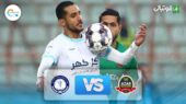 خلاصه بازی شمس آذر قزوین 1-1 گل گهر سیرجان