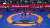 امیررضا معصومی با نمایش درخشان، صحرایی را در فینال کشتی آزاد مغلوب کرد!