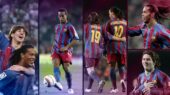 وقتی مسی و رونالدینیو بارسلونا را به تیمی شکست‌ناپذیر تبدیل کردند!