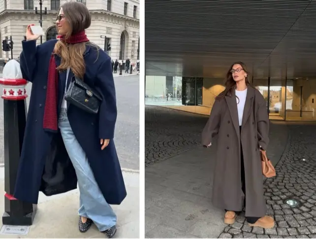 لباس زمستانی ۱۴۰۴ : پالتو و کت زمستانی