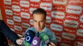 صحبت‌های هاشم زاده سرمربی گهر زمین سیرجان بعد از بازی با گیتی پسند