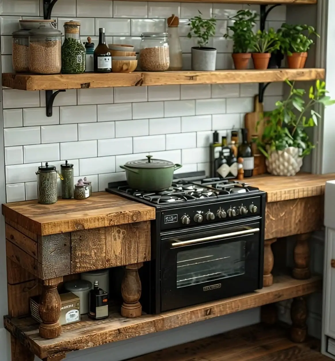 چیدمان کابینت زیر اجاق گاز