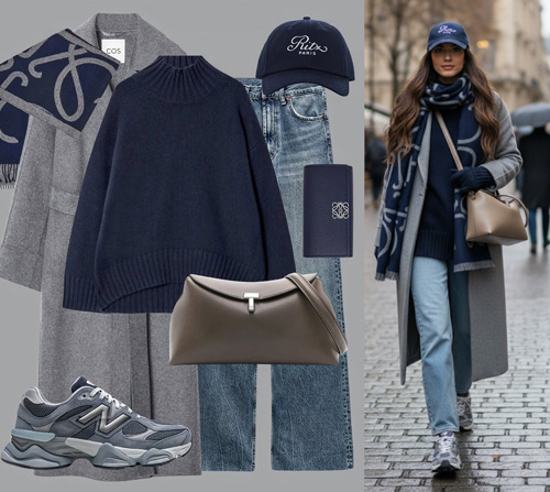 استایلهای پاییزی با بلوز بافت