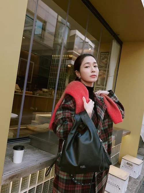 پالتوی چهارخانه بازیگر پسران برتر از گل