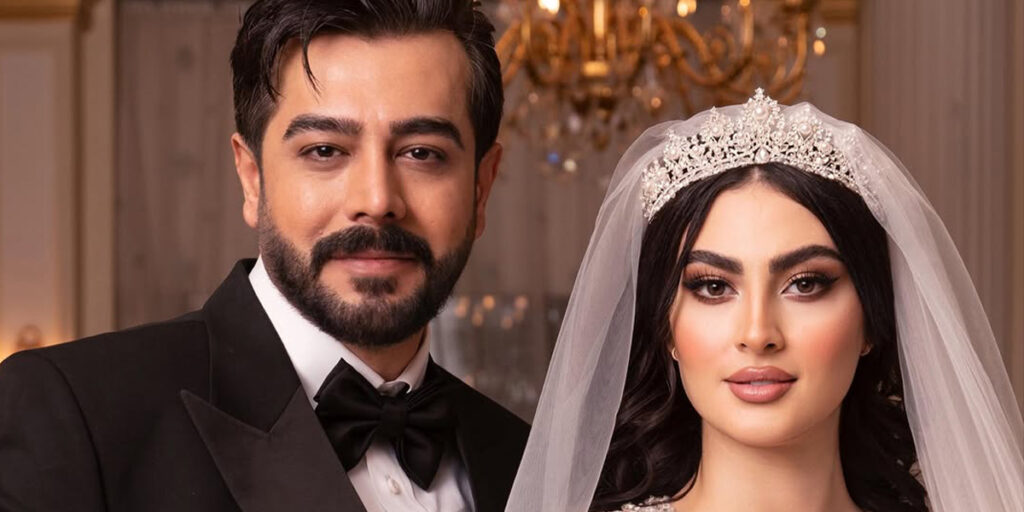 لباس عروس دوم مریم مومن